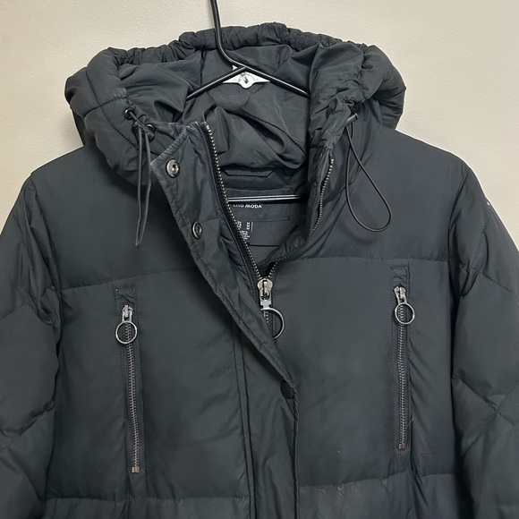 Black Vera Moda winter coat - Picture 1 of 7